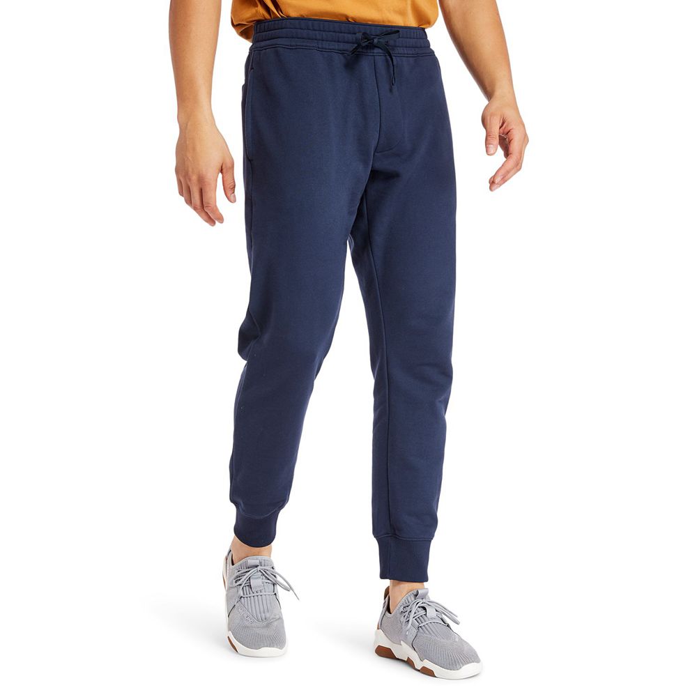 Pantaloni Timberland Barbati Bleumarin - Essential Logo Sweat - Romania - AKZGHN638